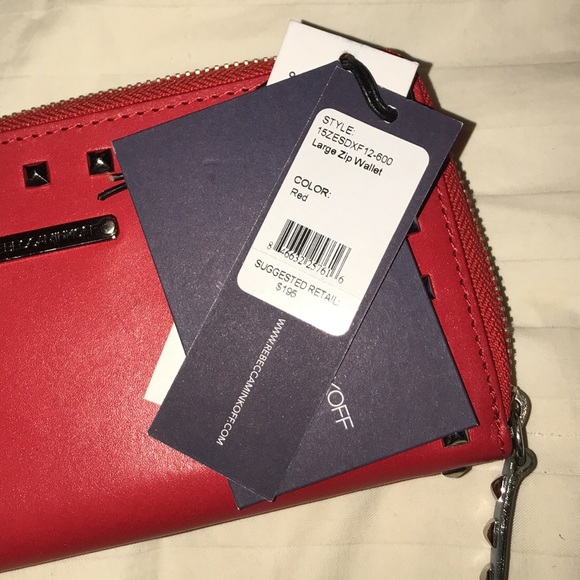 NWT Rebecca Minkoff Large Studded Wallet - Picture 6 of 8